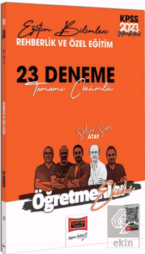 2023 KPSS Eğitim Bilimleri Öğretmenler Ekibi Rehbe