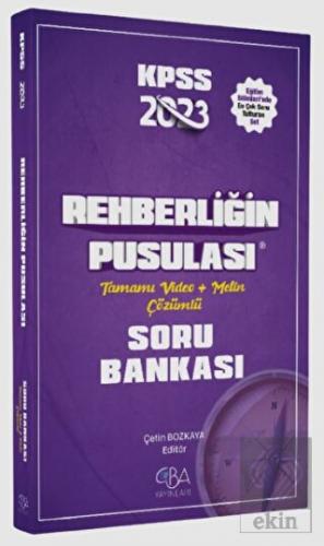 2023 KPSS Eğitim Bilimleri Rehberliğin Pusulası So