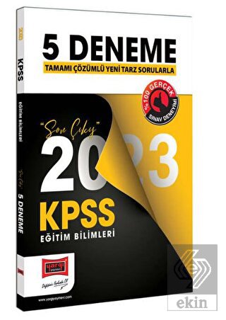 2023 KPSS Eğitim Bilimleri Tamamı Çözümlü Son Çıkı