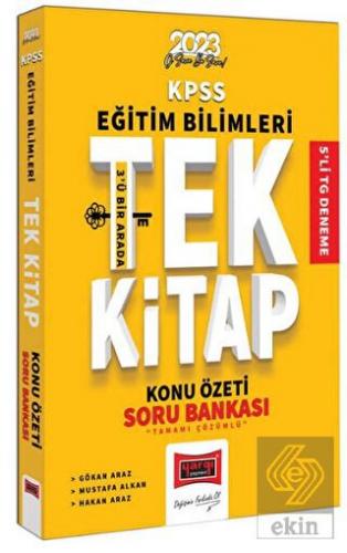 2023 KPSS Eğitim Bilimleri Tüm Dersler Tek Kitap K