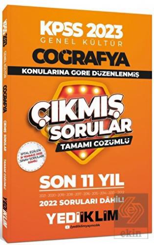 2023 KPSS Genel Kültür Coğrafya Konularına Göre Ta