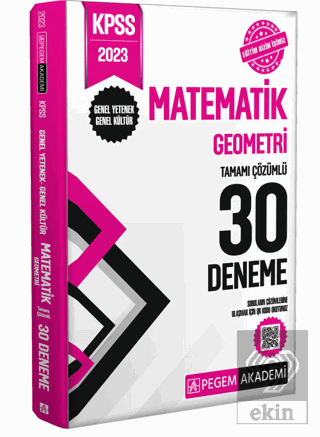 2023 KPSS Genel Kültür Genel Yetenek Matematik-Geo