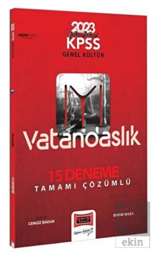 2023 KPSS Genel Kültür Hedef IYI Serisi Vatandaşlı