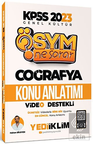 2023 KPSS Genel Kültür ÖSYM Ne Sorar Coğrafya Vide