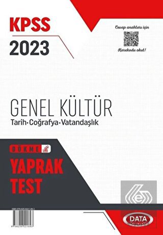 2023 KPSS Genel Kültür Tarih-Coğrafya-Vatandaşlık
