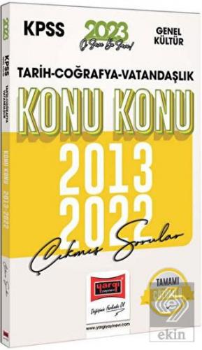 2023 KPSS Genel Kültür (Tarih-Coğrafya-Vatandaşlık