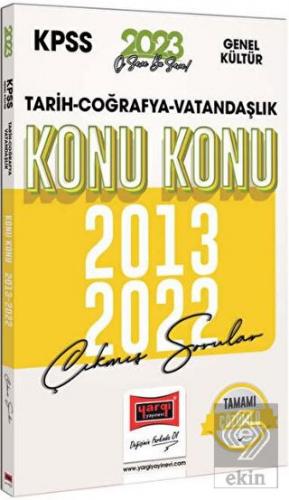 2023 KPSS Genel Kültür (Tarih-Coğrafya-Vatandaşlık