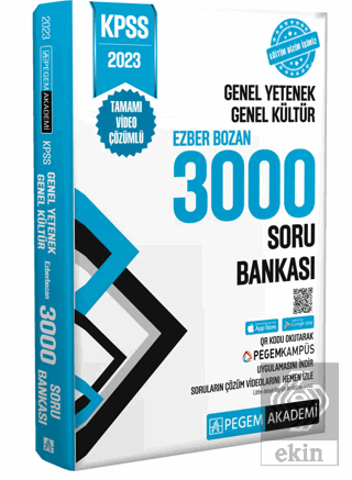 2023 KPSS Genel Yetenek Genel Kültür Ezberbozan 30