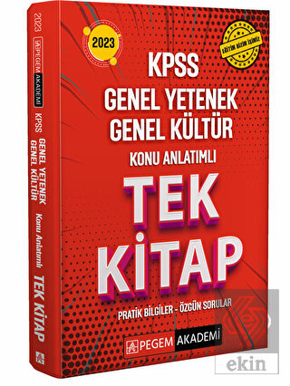 2023 KPSS Genel Yetenek Genel Kültür Konu Anlatıml
