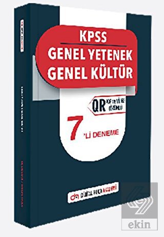 2023 KPSS Genel Yetenek - Genel Kültür QR Çözümlü