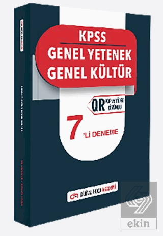 2023 KPSS Genel Yetenek - Genel Kültür QR Çözümlü