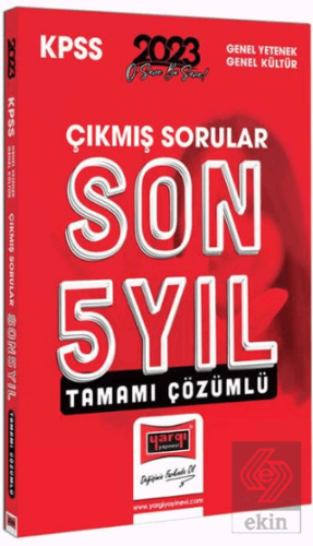 2023 KPSS Genel Yetenek Genel Kültür Tamamı Çözüml