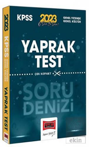 2023 KPSS GK-GY Soru Denizi Çek Kopart Yaprak Test