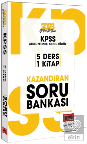 2023 KPSS GY-GK Tüm Dersler 5 Ders 1 Kitap Kazandı
