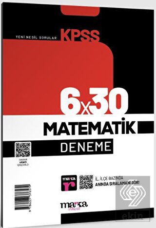 2023 KPSS Matematik 6x30 Deneme Tamamı Video Çözüm