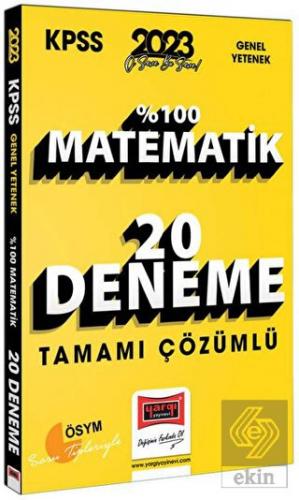 2023 KPSS Matematik Tamamı Çözümlü 20 Deneme