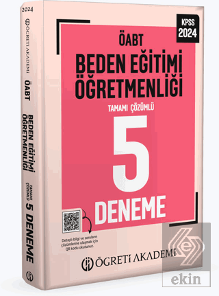 2023 KPSS ÖABT Beden Eğitimi 5 Deneme Öğreti Akade