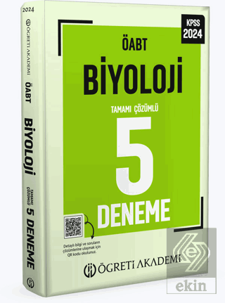 2023 KPSS ÖABT Biyoloji 5 Deneme