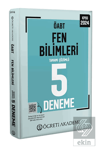 2023 KPSS ÖABT Fen Bilimleri 5 Deneme