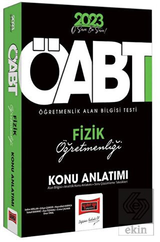 2023 KPSS ÖABT Fizik Öğretmenliği Konu Anlatımı Ya