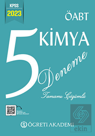 2023 KPSS ÖABT Kimya 5 Deneme