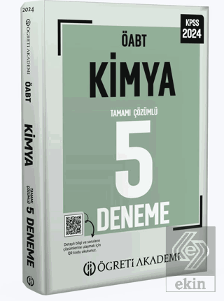 2023 KPSS ÖABT Kimya 5 Deneme