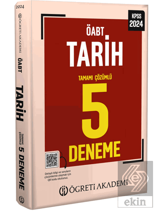 2023 KPSS ÖABT Tarih 5 Deneme Pegem Akademi Yayınc