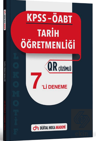 2023 KPSS ÖABT Tarih Öğretmenliği Lokomotif Serisi