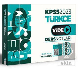 2023 KPSS Türkçe Video Ders Notları Benim Hocam Ya