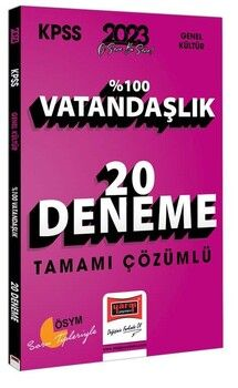 2023 KPSS Vatandaşlık Tamamı Çözümlü 20 Deneme