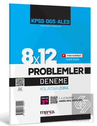 2023 KPSS Yeni Nesil 8x12 Tamamı Video Çözümlü Pro