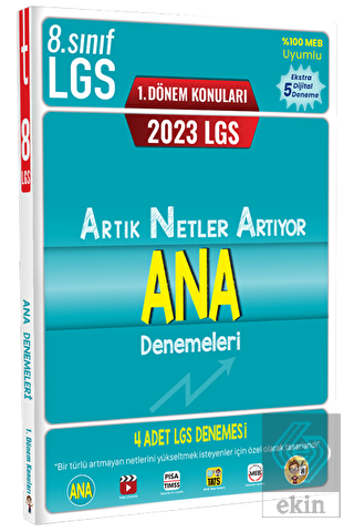 2023 LGS 1. Dönem Ana Denemeleri Tonguç Akademi