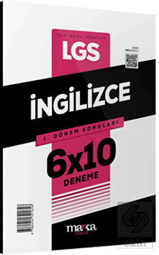 2023 LGS 1. Dönem Konuları İngilizce 6 Deneme Mark