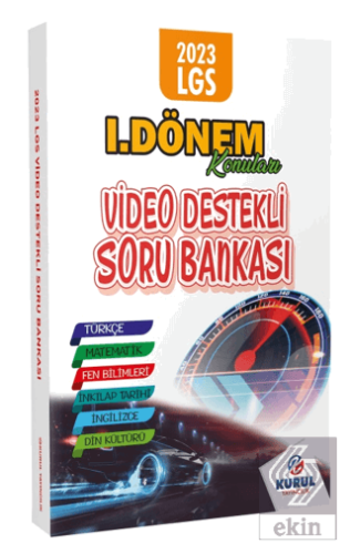 2023 LGS 1.Dönem Konuları Tüm Dersler Video Destek