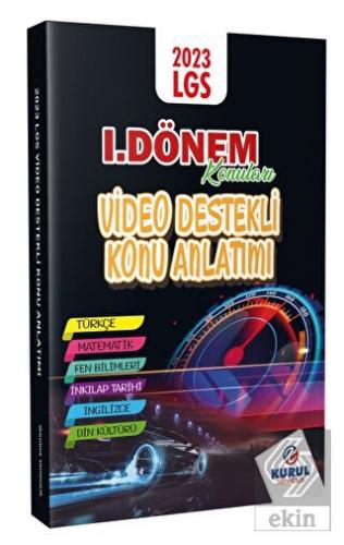 2023 LGS 1.Dönem Konuları Tüm Dersler Video Destek