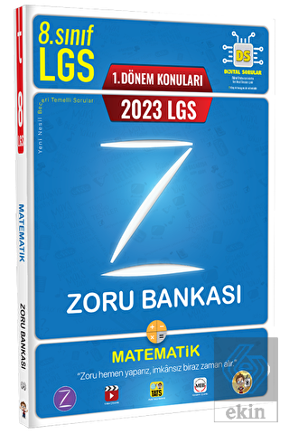 2023 LGS 1. Dönem Matematik Zoru Bankası