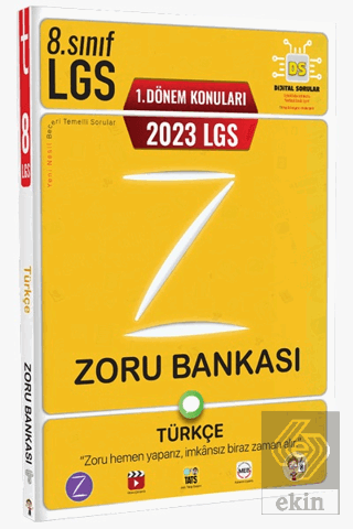 2023 LGS 1. Dönem Türkçe Zoru Bankası Tonguç Akade