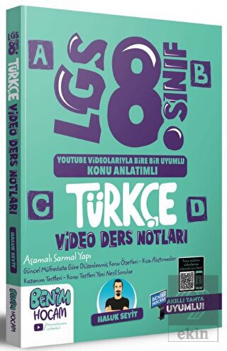 2023 LGS 8. Sınıf Türkçe Video Ders Notları