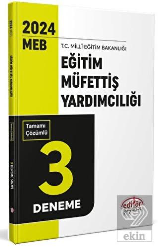 2023 MEB Eğitim Müfettiş Yardımcılığı Tamamı Çözüm