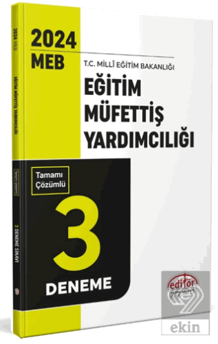 2023 MEB Eğitim Müfettiş Yardımcılığı Tamamı Çözüm