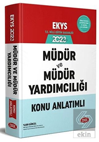 2023 MEB EKYS Müdür ve Müdür Yardımcılığı Konu Anl