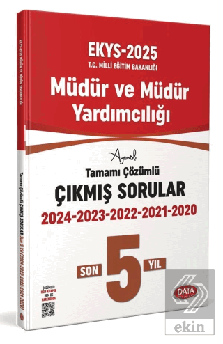 2023 MEB EKYS Müdür ve Yardımcılığı Son 3 Yıl Çıkm