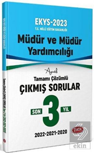 2023 MEB EKYS Müdür ve Yardımcılığı Son 3 Yıl Çıkm