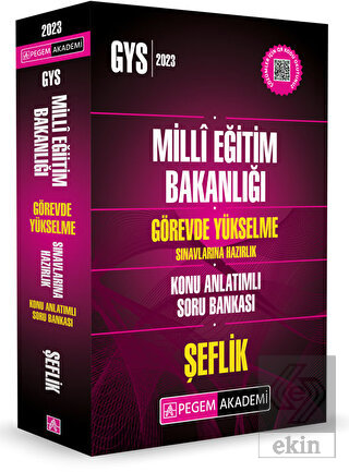 2023 MEB Görevde Yükselme Sınavlarına Hazırlık Kon