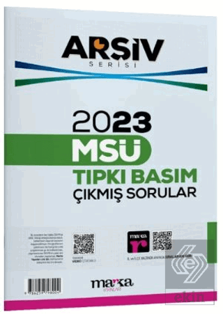 2023 MSÜ Çıkmış Sorular Tamamı Video Çözümlü