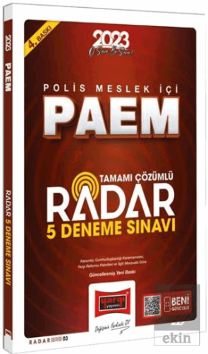 2023 Polis Meslek İçi PAEM Radar 5 Deneme Çözümlü
