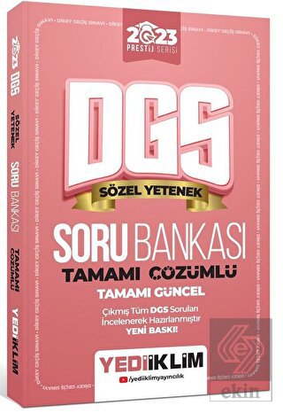 2023 Prestij Serisi DGS Sözel Yetenek Tamamı Çözüm