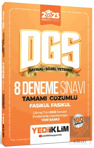 2023 Prestij Serisi Tamamı Çözümlü 8 Fasikül Denem