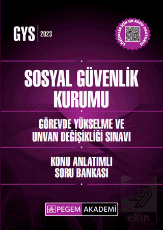 2022 GYS Sosyal Güvenlik Kurumu Görevde Yükselme v