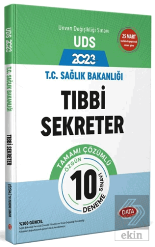 2023 T.C. Sağlık Bakanlığı GYS Tıbbi Sekreter Tama